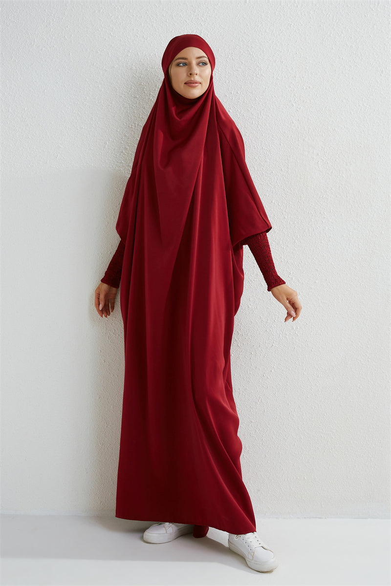 Hooded Prayer Abaya Dress