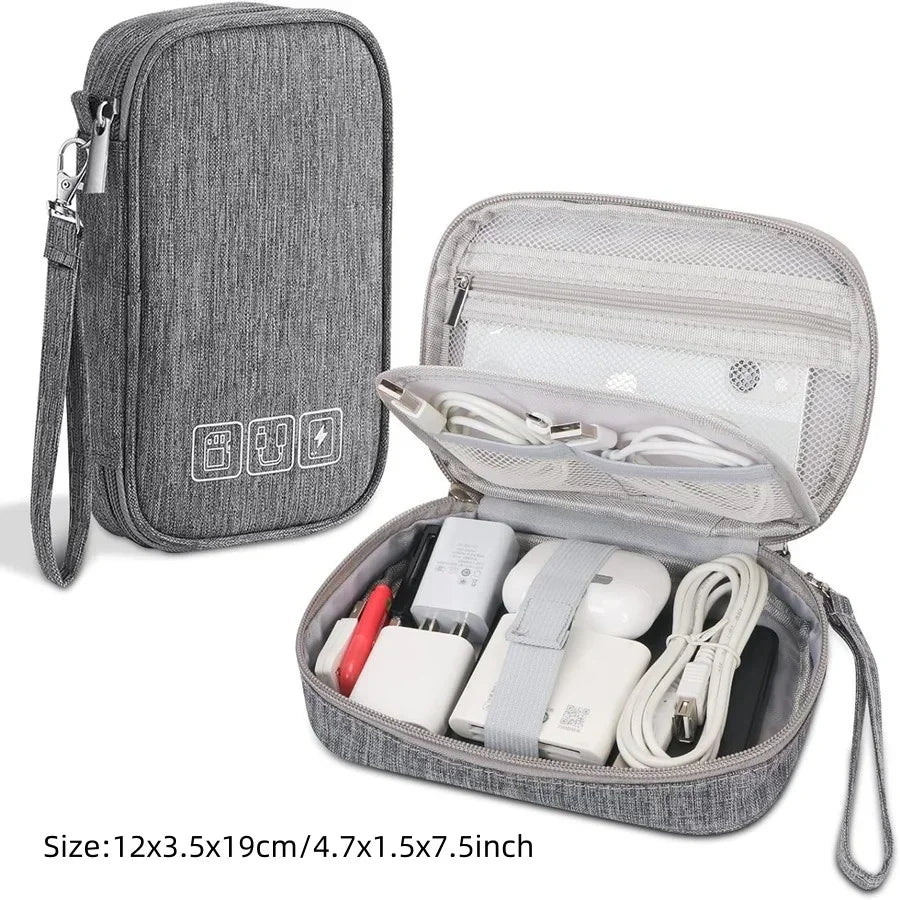 Travel Cable Organizer Bag