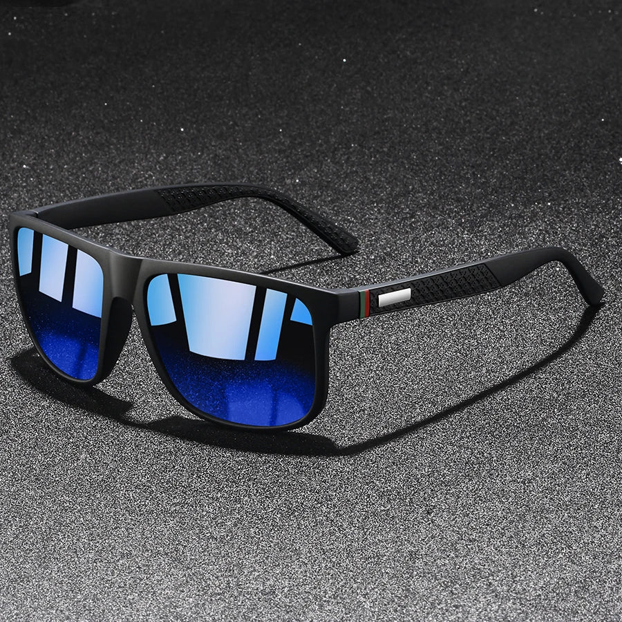 Unisex Striped Sunglasses