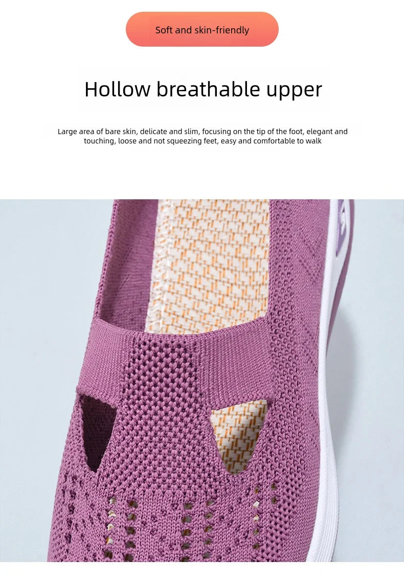 Women's Knit Casual Sneakers