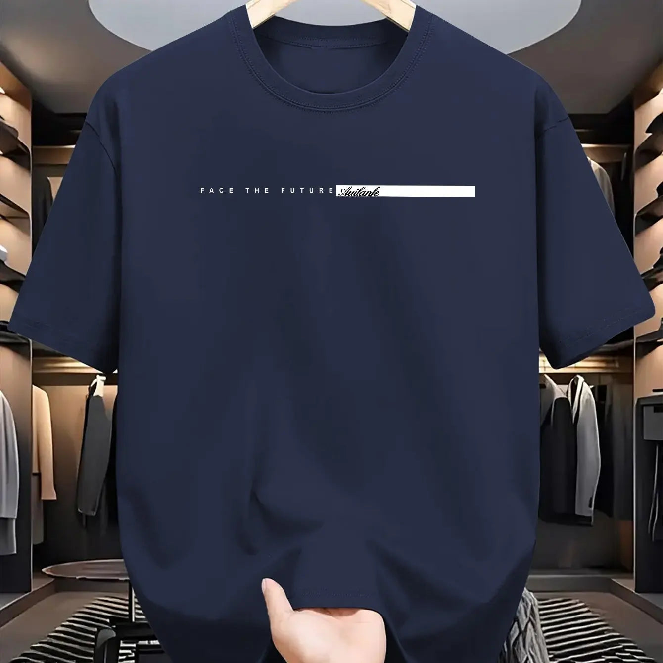 Men's Graphic Print Oversized T-Shirt