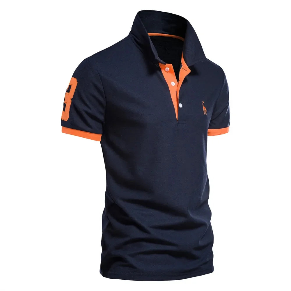 Men's Embroidered Polo Shirt