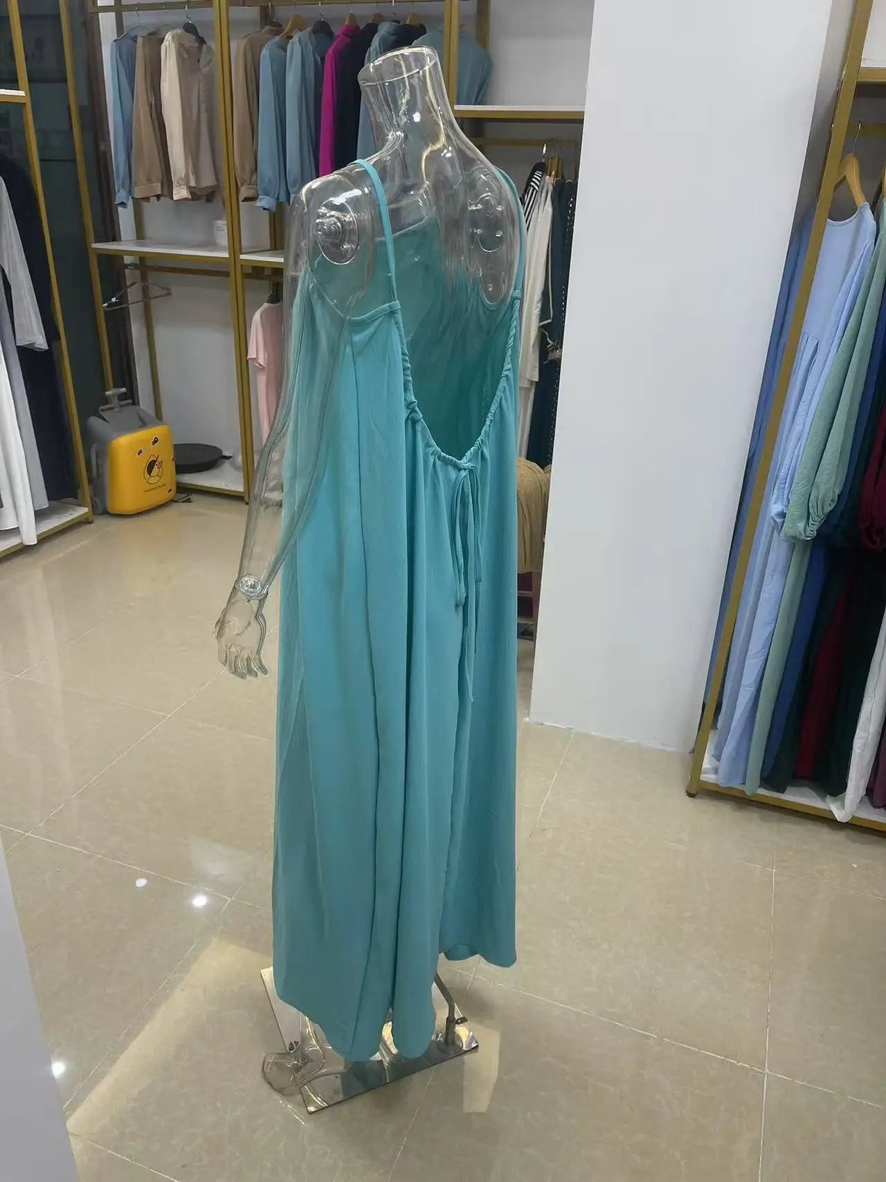 Women's Strapless Maxi Dress